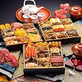 博多久松 和洋折衷本格豪華おせち 博多 錦 特大8寸3段重 全51品 お届け日（2025年12月30日）着