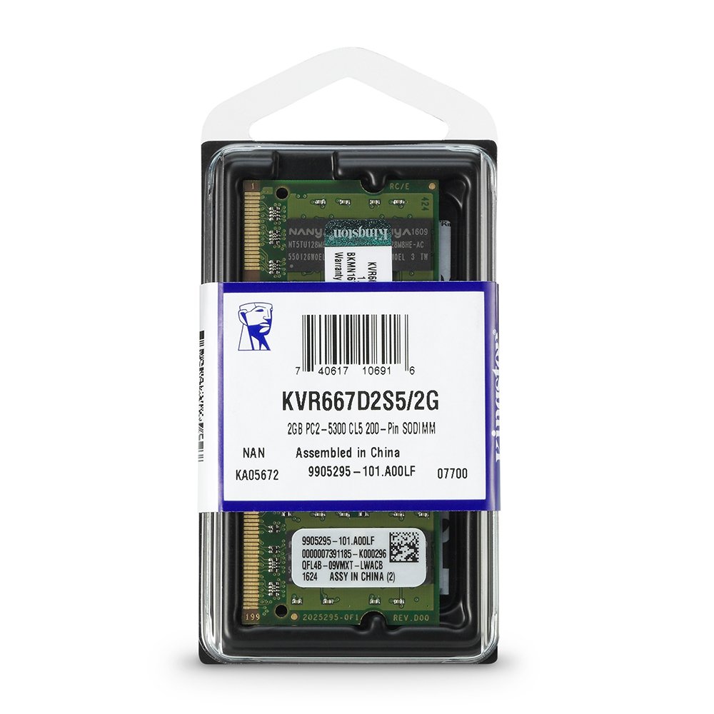 Kingston KVR667D2S5/2G Arbeitsspeicher 2GB: Amazon.de: Computer