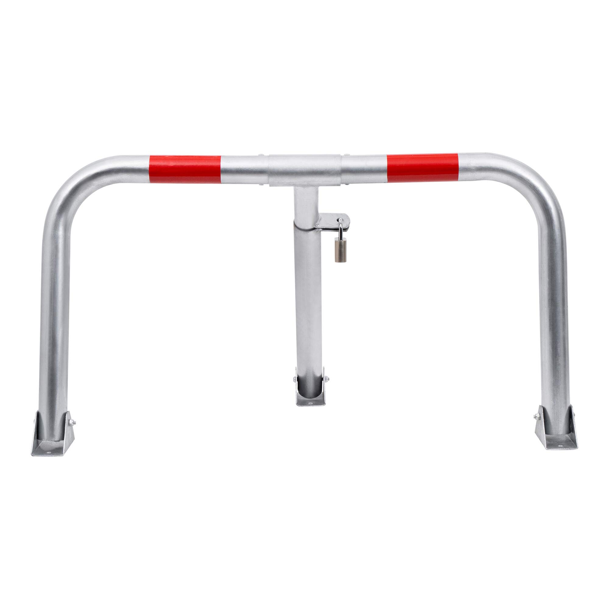 Arceau de parking rabattable STIER avec cadenas, HxlxP 420x753x365 mm