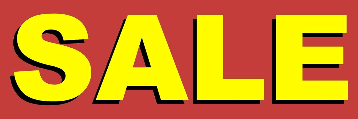 SALE Outdoor Banner 24" X 72" long lasting