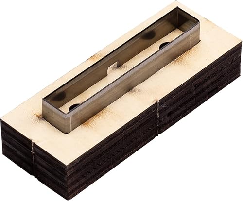 Miniatura 4 de Troqueles de corte de cuero de mariposa doble de 4.17 pulgadas - Molde de corte de cuero DIY - se puede utilizar para tela