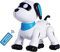 Vista 1 de yiman Perro Robot de Juguete con Control Remoto – Perro Robot Inteligente Programable para Niños de 3+, Juguete de Mascota Electrónico con Baile