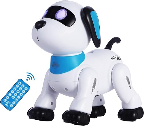 Miniatura 1 de Robot de control remoto para perros robots programables interactivos e inteligentes para niños de 5 años en adelante juguete de acrobacias RC con