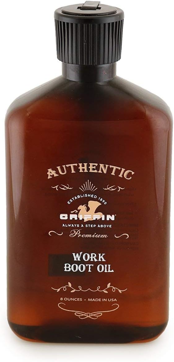 Amazon.com: Griffin Shoe and Boot Oil - Premium Leather Conditioner ...