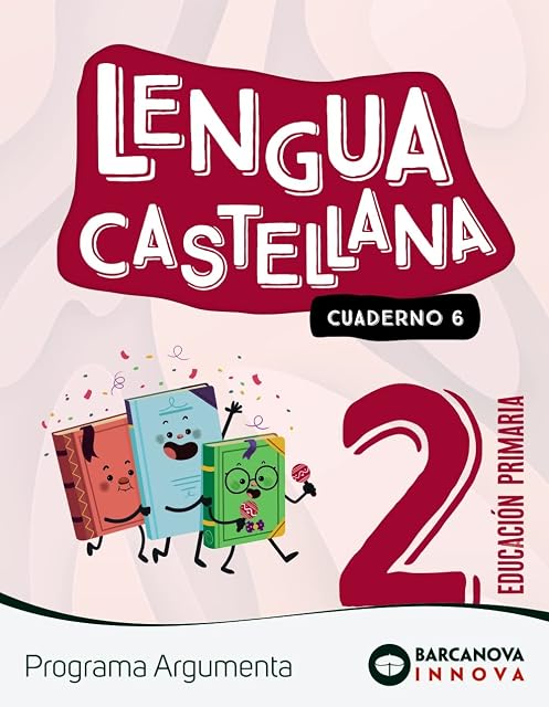 Portada de Lengua Castellana 2º Educacion Primaria Argumenta Cuaderno 6 Innova 2