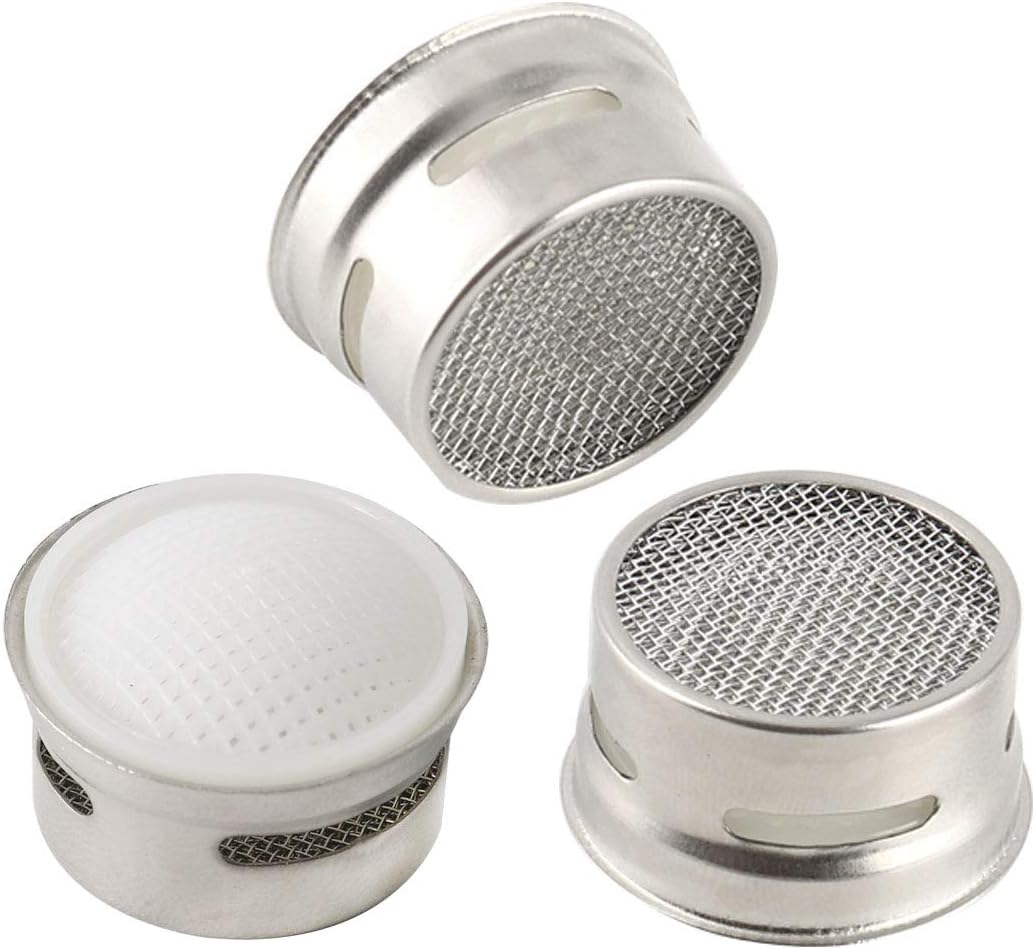 uxcell 3pcs 21mm Stainless Steel Faucets Aerators Inserts Faucet