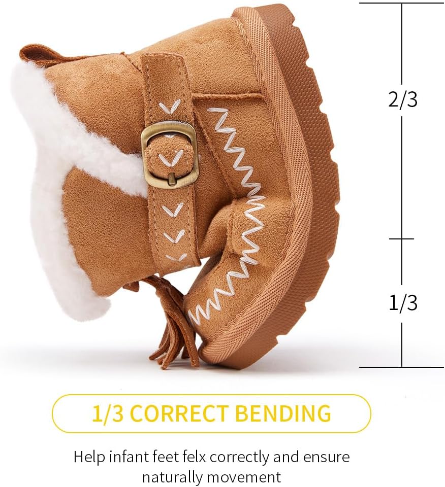 BMCiTYBM BABY Snow Boots Girls Boys Warm Winter