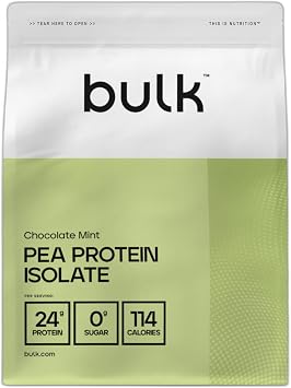 Bulk Pea Protein Isolate Powder, Chocolate, 1kg | Vegan Protein Shake