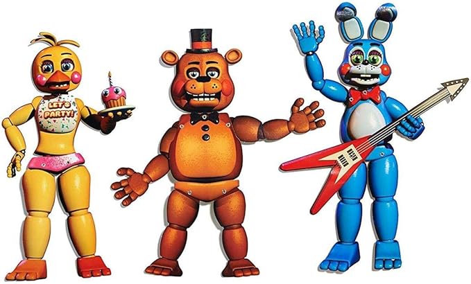 Amazon Five Nights At Freddy S インチ キャラクターカットアウト 3ピース パーティーグッズ おもちゃ