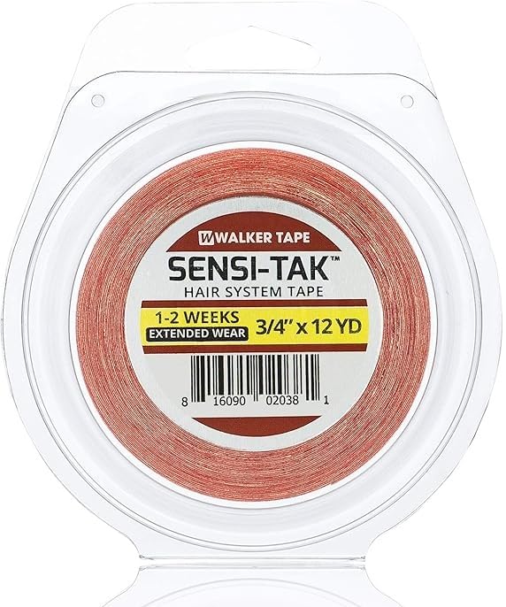 AVANI INDUSTRIES Walker Tape ��x12 yard Sensi-Tak Double Sided Adhesive Hair System Tape Roll-image-40