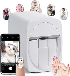 Nail Art Printer Machine, Nail Printer Art Machine White for Home Use and Studios