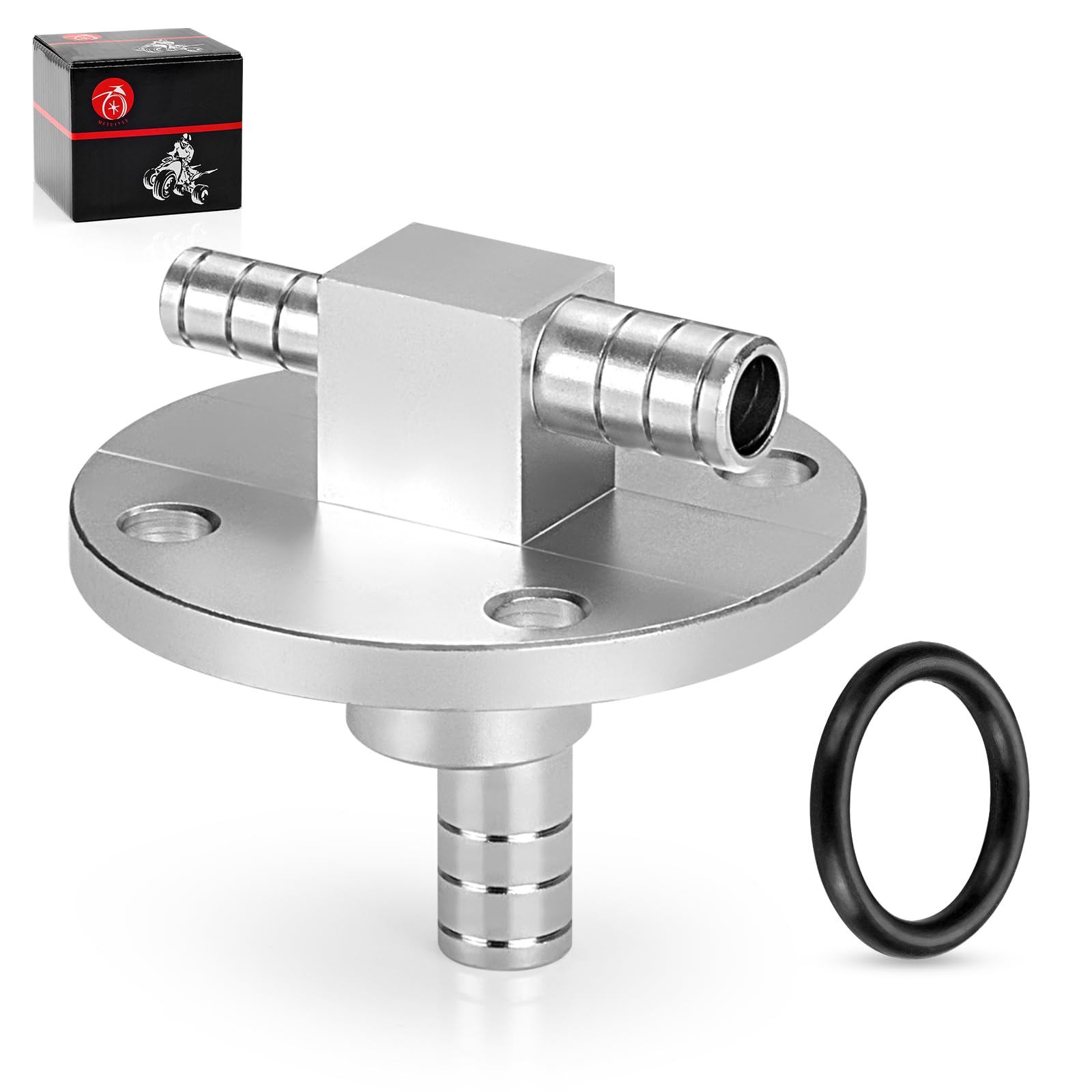 Amazon.com: Aluminum Billet Fuel Tank Pipe Joint for Yamaha Rhino