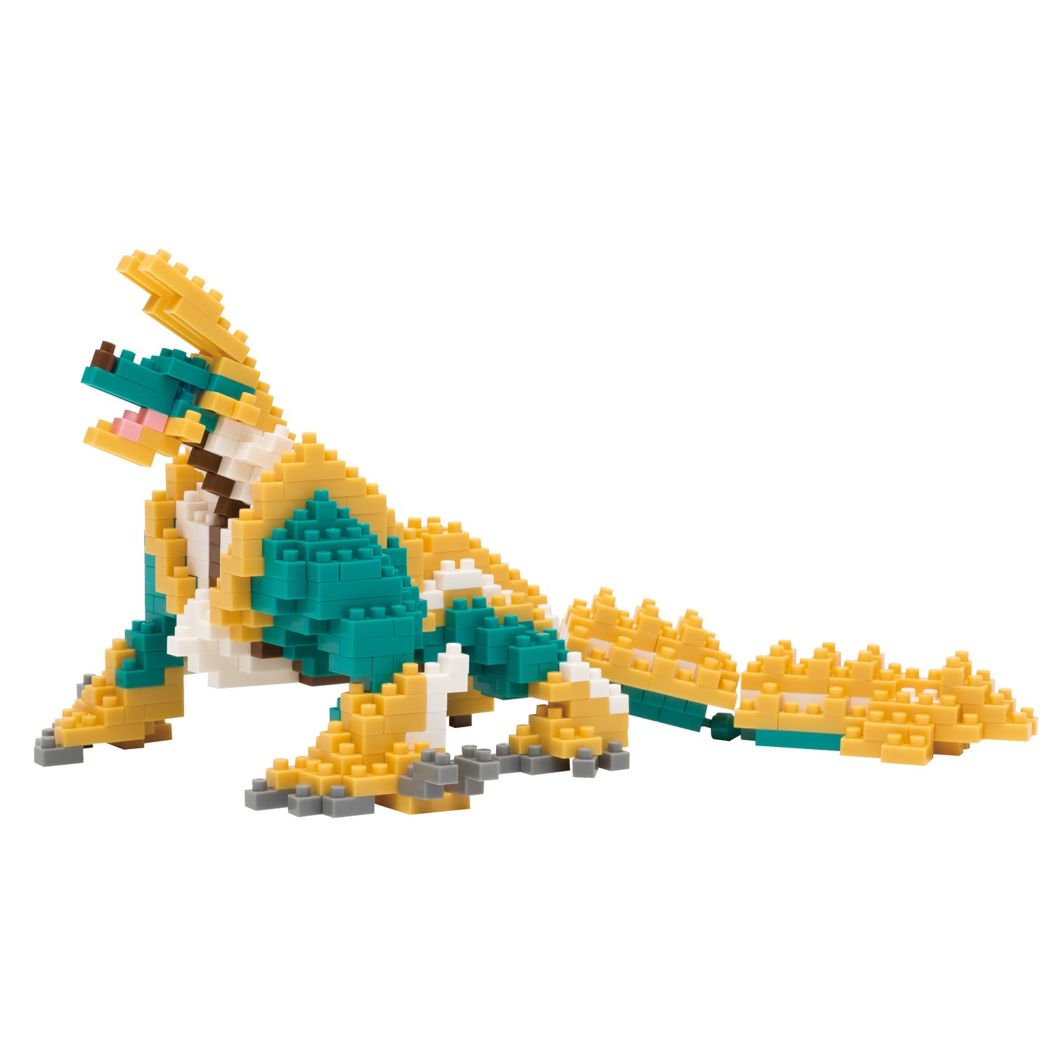 KAWADA Nanoblock Monster Hunter Jin'Ouga Nbh_082 : Amazon.sg: Toys