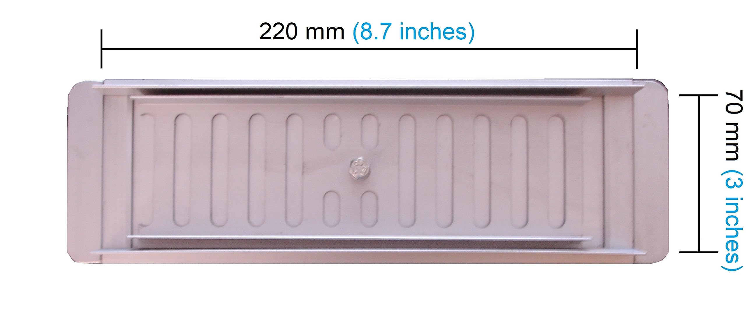 DEMLOU Adjustable Anodised Aluminium Air Vent Grille, Open and Close Airflow Control - Image 4