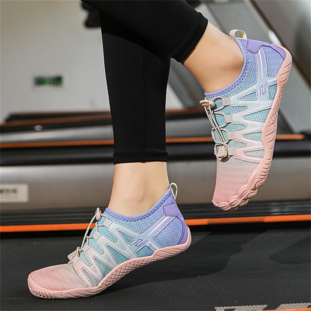 Wasserschuhe für Herren und Damen, Unisex-Duschen-Schuhe,Fingerschuhe，Fitnessschuhe，Paar-Schuhe Strandchuhe, schnell trocknende Wasserschuhe, Schwimmschuhe, Surfschuhe, Bachwander Größe 35-45