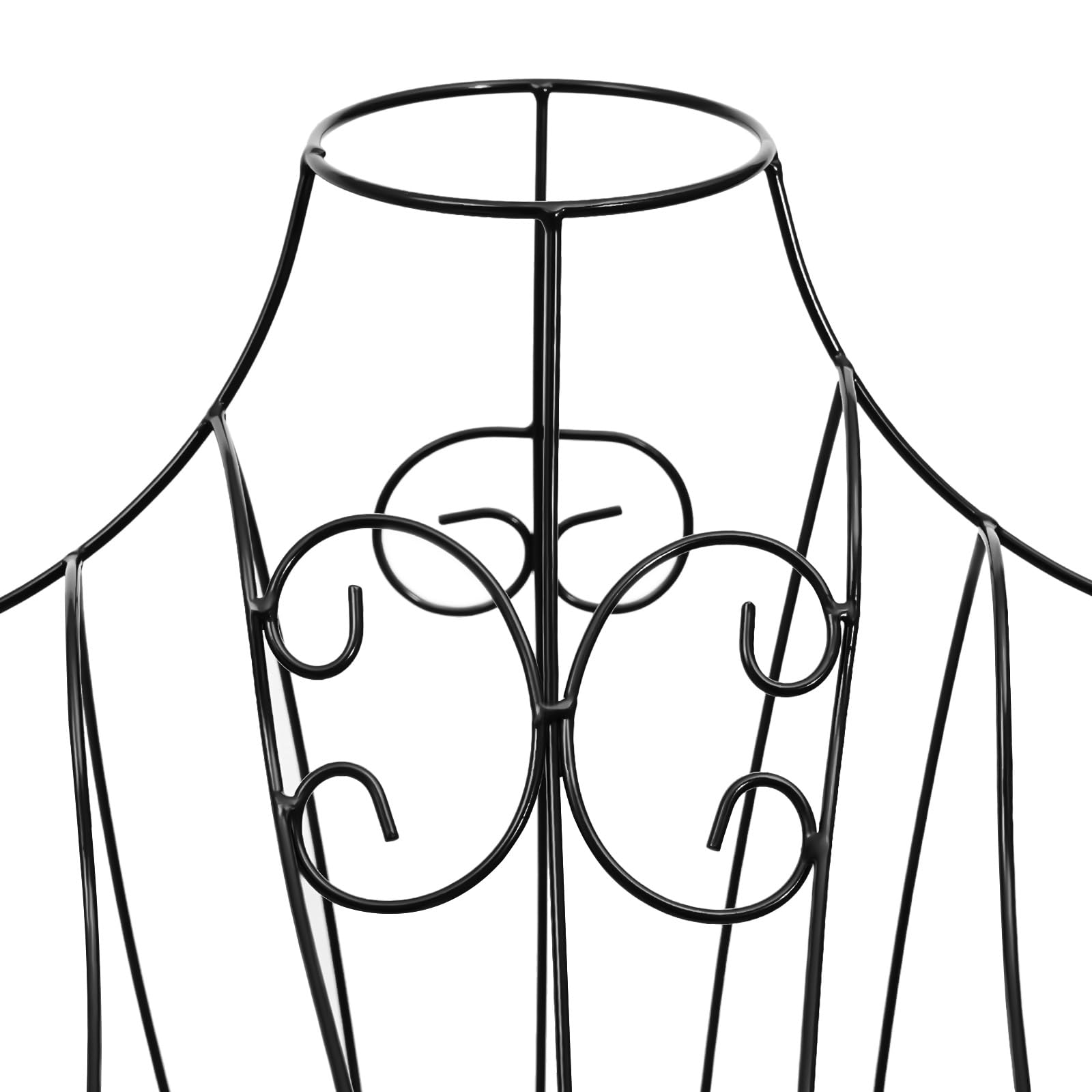 Manekin damski manekin wystawowy, metalowy, 140-160 cm, z regulacją wysokości, manekin krawiecki, damski manekin, popiersie krawieckie, tułowia, bez głowy