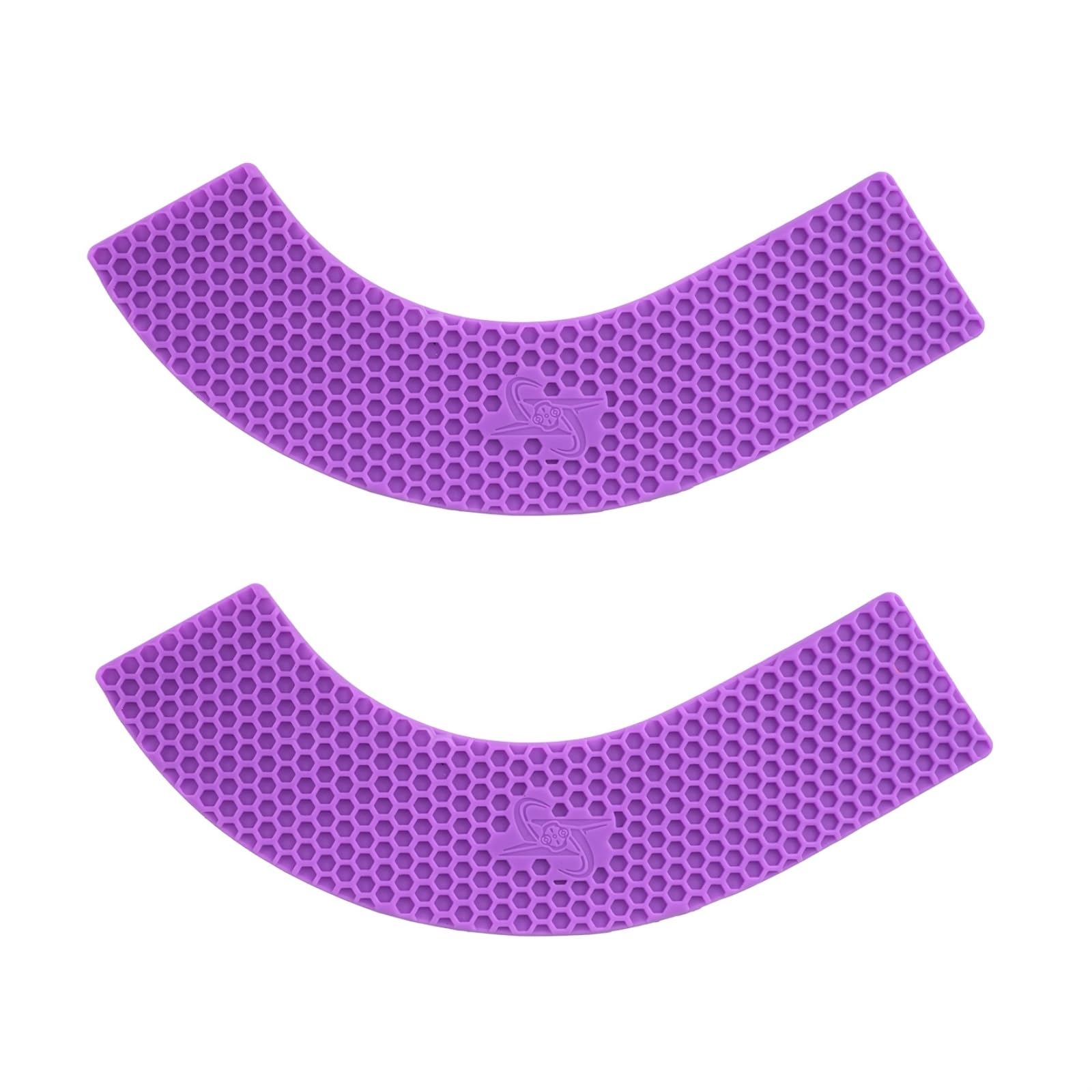 YYunying Silicone Handlebar Shock Absorber Pad for Road Bike, 1 Pair,Purple