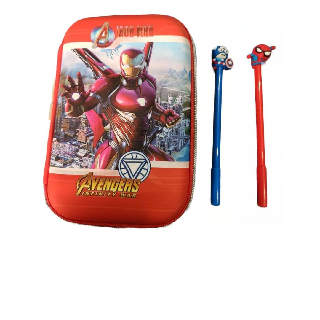 See full amazon price history chart for Amb Plastic Avenger Pencil Pouch For Boys/School Stationery Pencil Case With Zipper Closure For Kids (1 Pouch With 2 Pen) (Iron Man, Multicolor) Amb Plastic Avenger Pencil Pouch For Boys/School Stationery Pencil Case With Zipper Closure For Kids (1 Pouch With 2 Pen) (Iron Man, Multicolor) (B0CQ2P3GKV) Amazon Price History, Amazon Price Tracker