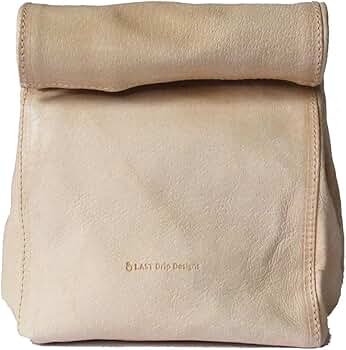 Amazon | [LAST Drip Designs] 本革 ペーパーバッグ Mサイズ クラッチ