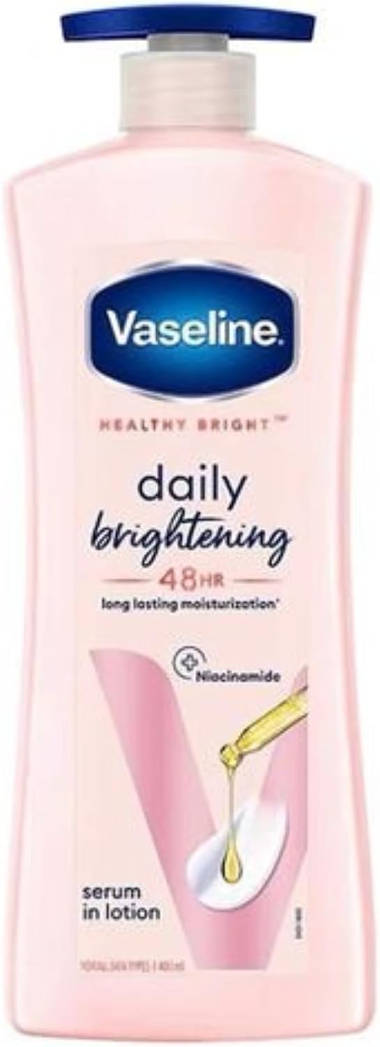 Vaseline Healthy Bright Daily Brightening Body Lotion, 400 ml