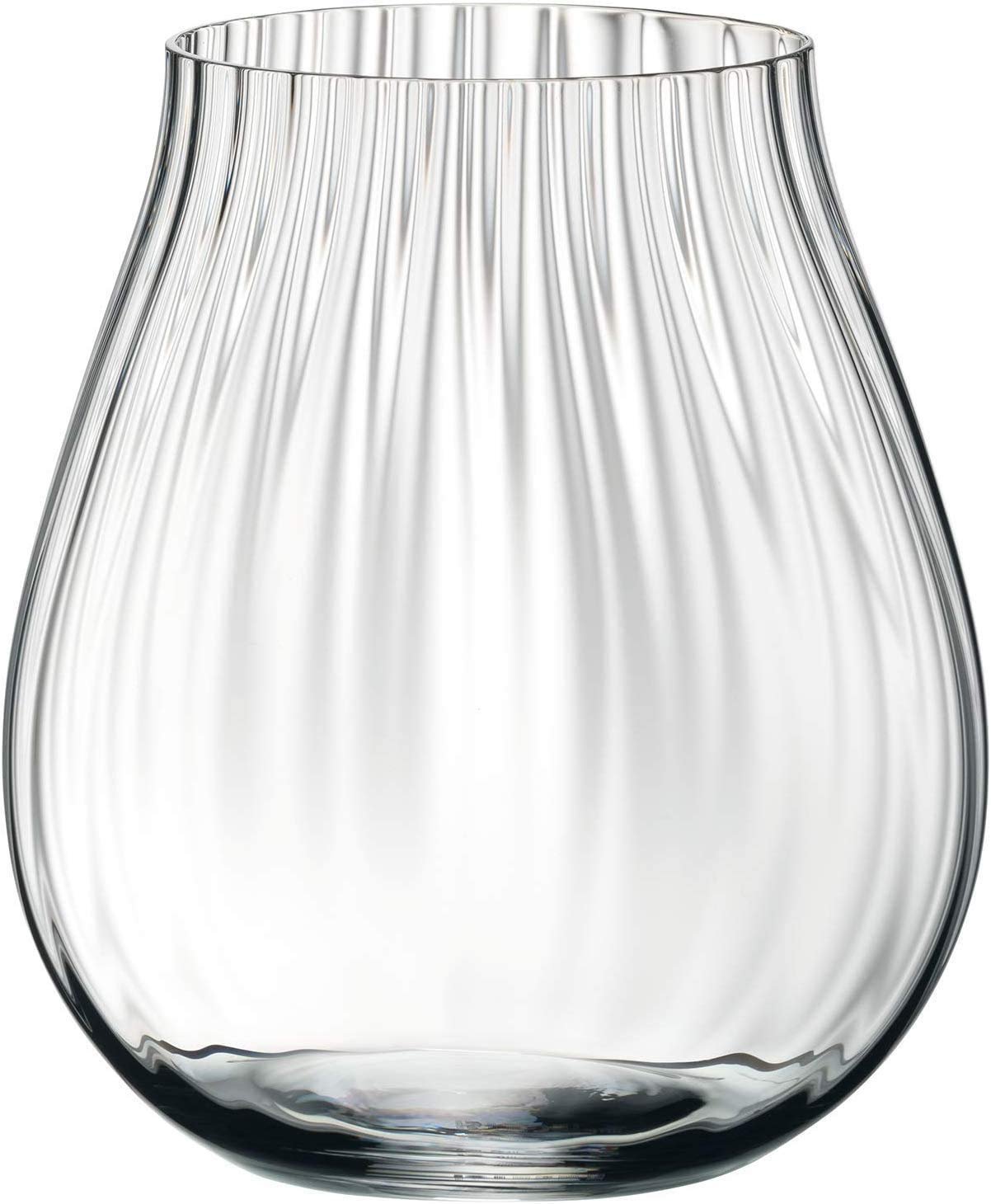 Riedel O 5515/67 Gin Tonic Optical Gläser Set 4 Stück + Gratis 4er Set EKM Living Edelstahl Strohhalme (Silber)