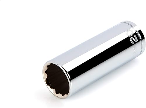 TEKTON Unidad de 12 pulgada x enchufe de 12 puntos de profundidad de 0.787 in SHD23320