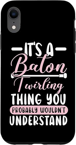 Miniatura 16 de Funda para iPhone 12/12 Pro A Baton Twirling Thing Majorette Baton Twirler