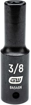 GEARWRENCH 1/2" Drive Deep Impact SAE Socket 3/8", 6 Point - 84546N
