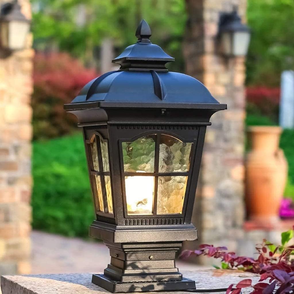 European-Style Waterproof Wall Lamp Garden Lamp Outdoor Villa LED Column Lamp Fixed Lamp