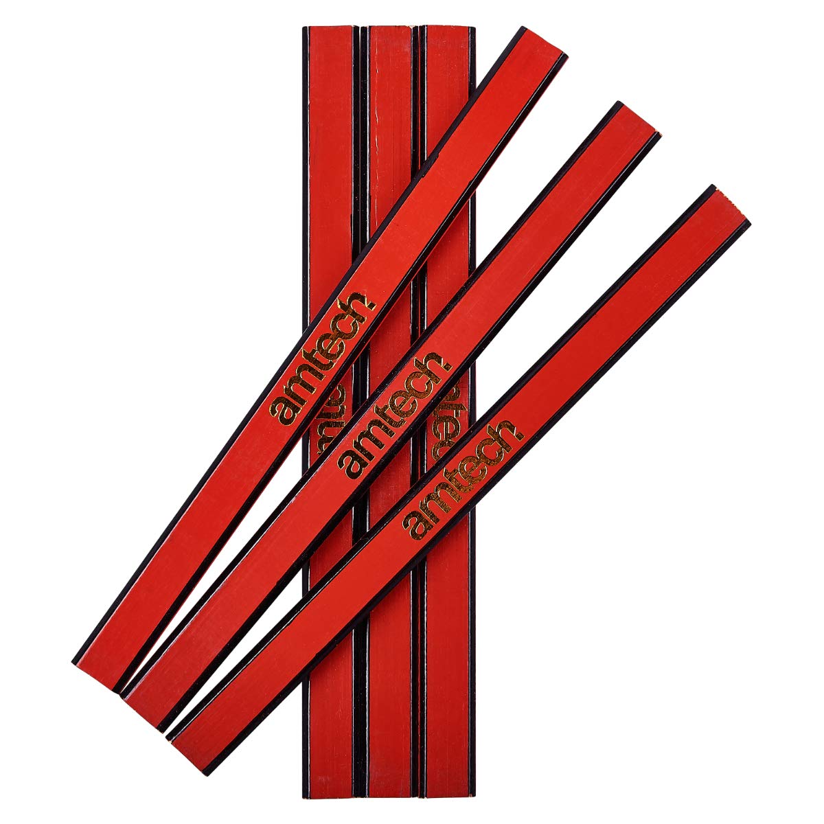 Amtech H2105 6 Piece Hardwood Carpenter's Pencil Set