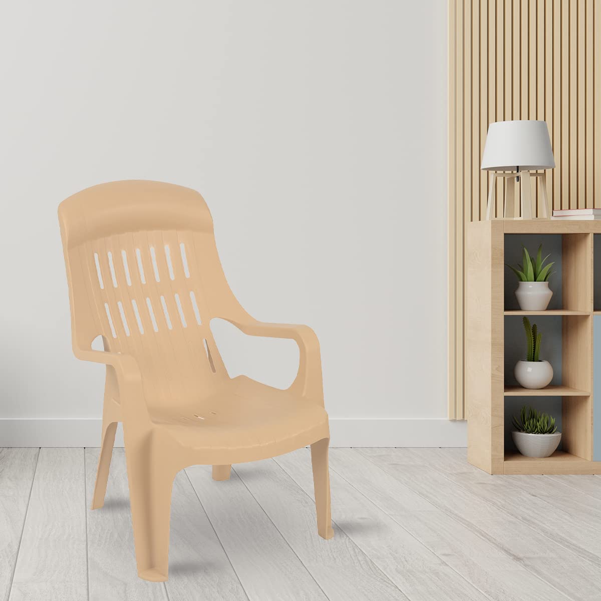 Nilkamal WEEKENDER Plastic Mid Back Chair Chairs for Home Dining