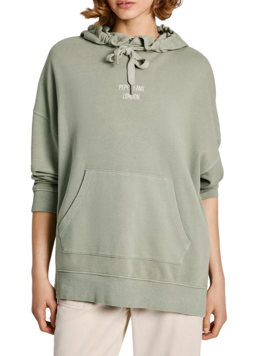 Pepe Jeans Women's Evelina, Green (Washed Green), M