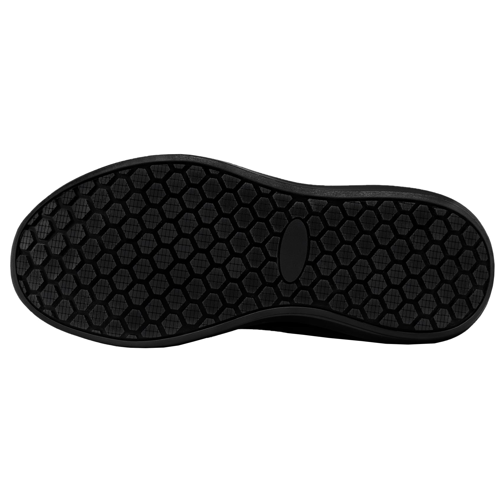 LARNMERN Zapatos de Cocina Impermeables Zapatillas Running Hombre Zapatillas de Cocina Antideslizante Hombre Hosteleria Casual Sneakers Sin Puntera,Negro 41 EU