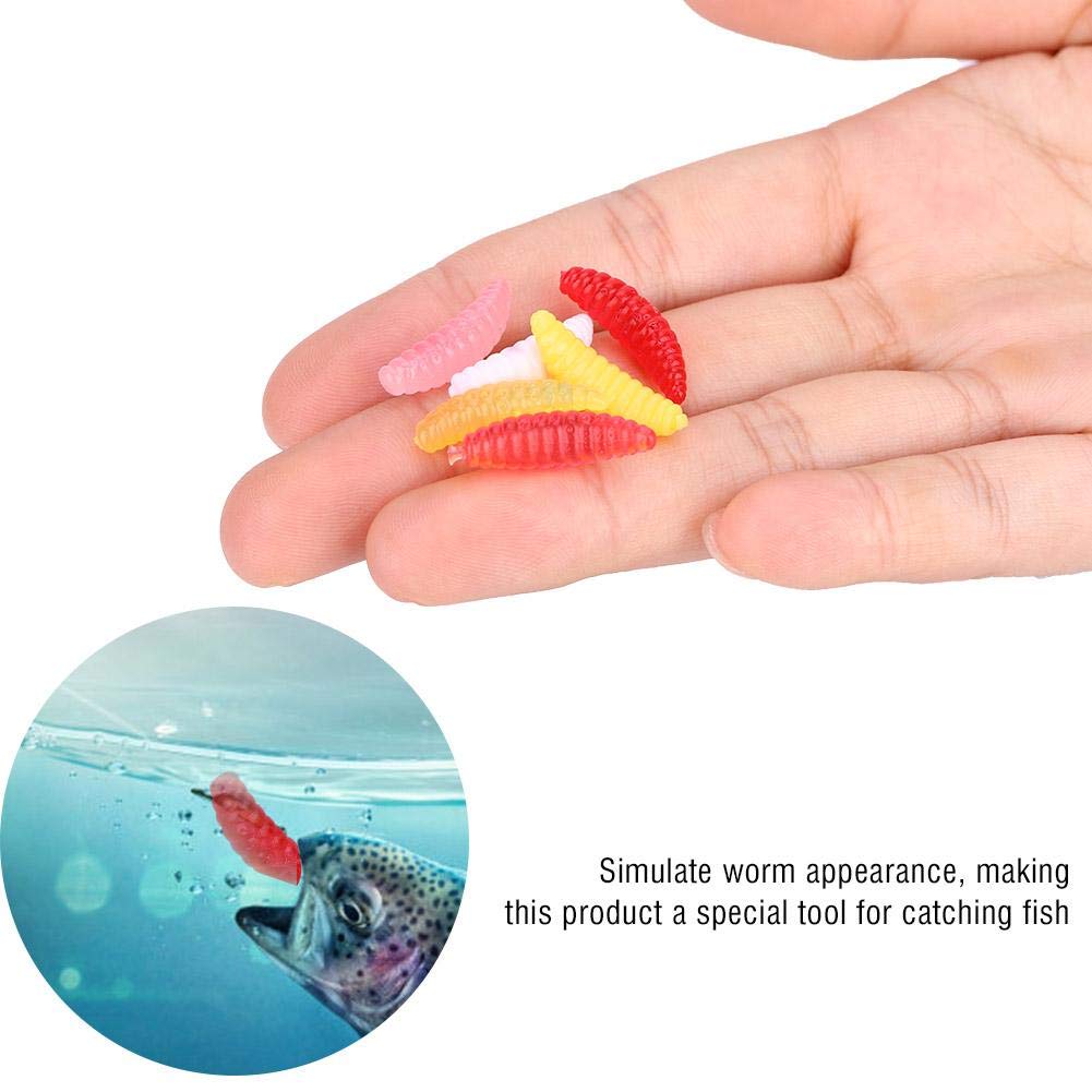 EJ.life Poissons Appâts Artificiels De Pêche Leurres Réalistes En Métal Forme De Poisson