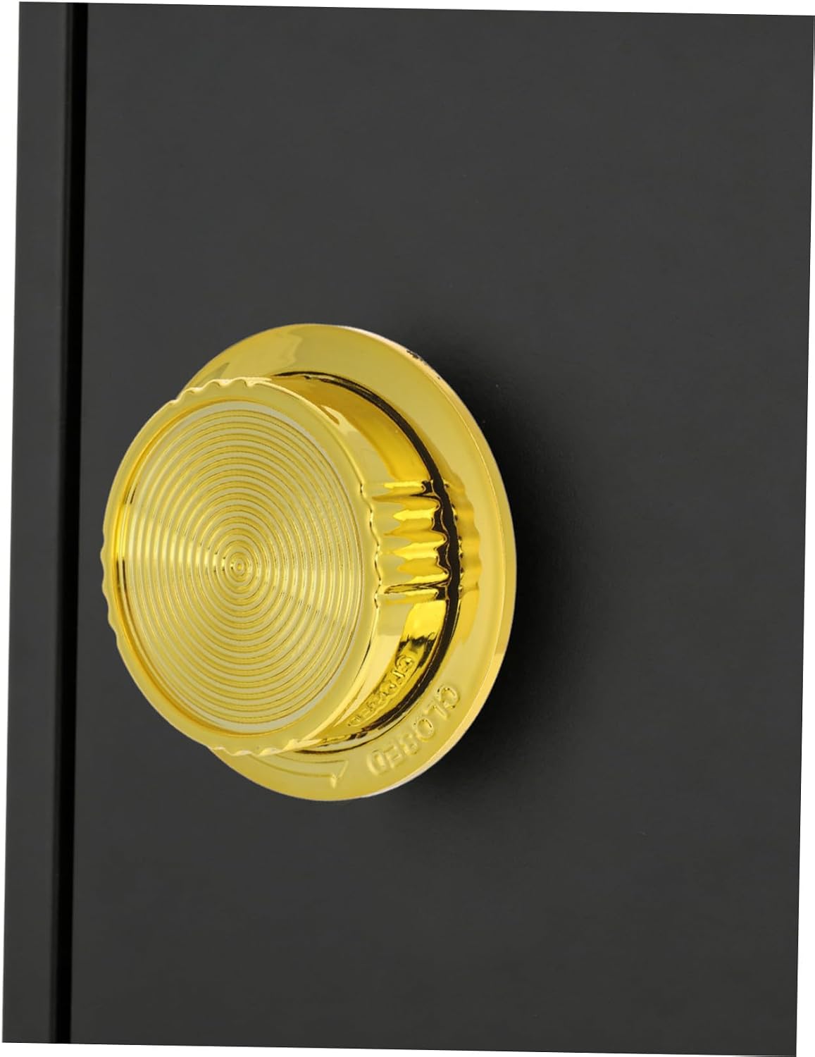 POPETPOP Universal Lock Handle for Safe Box and Cabinet with Ergonomic Circular Turn Knob, Plastic and Metal Construction for Business and Repair Use