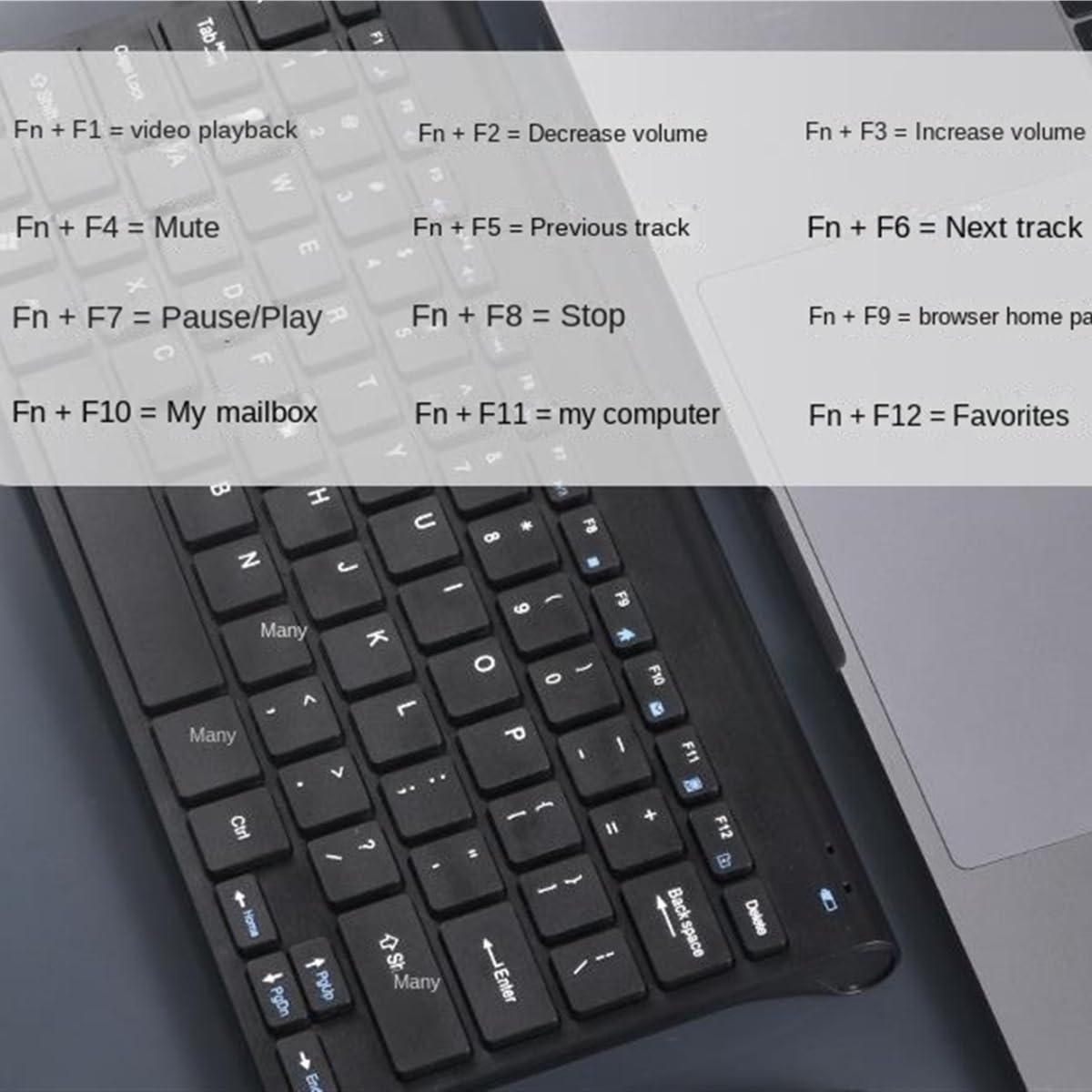 Klawiatura i Mysz do Gier, Zestaw Klawiatury I Myszy Zestaw Klawiatury I Myszy 2.4G Z Odbiornikiem USB Do Komputerów Stacjonarnych Wodoszczelna Klawiatura i Mysz(Black)