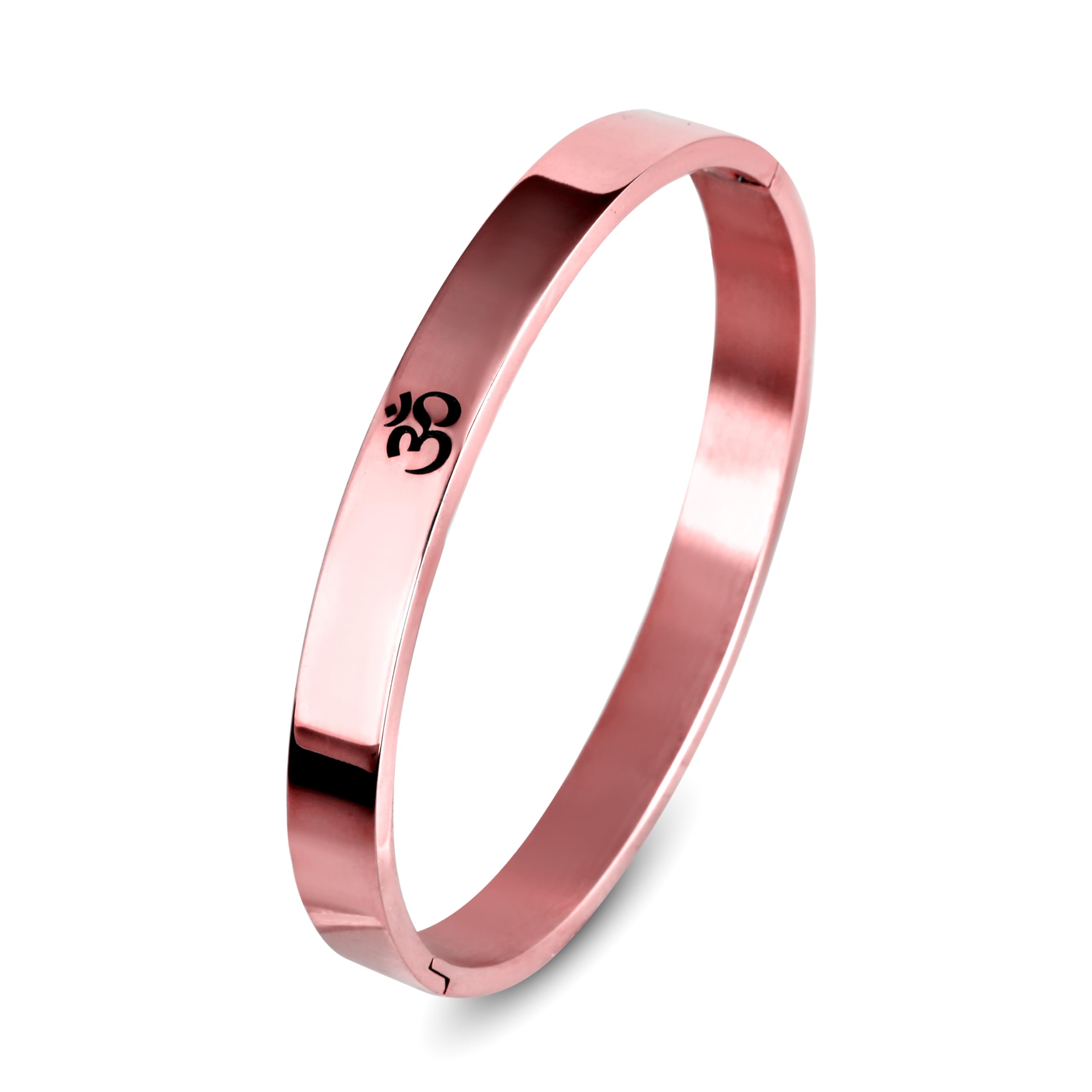 MEENAZ Bracelet for Men Stainless Steel | Aum Om Kada for men Bracelets | Bracelet for Boys Rose Gold,Kada | Waterproof, Anti-tarnish Bracelet golden, Rust-free, Skin friendly | 8 mm Bracelets for Men (B0D2T6SWGB) Amazon Price History, Amazon Price Tracker