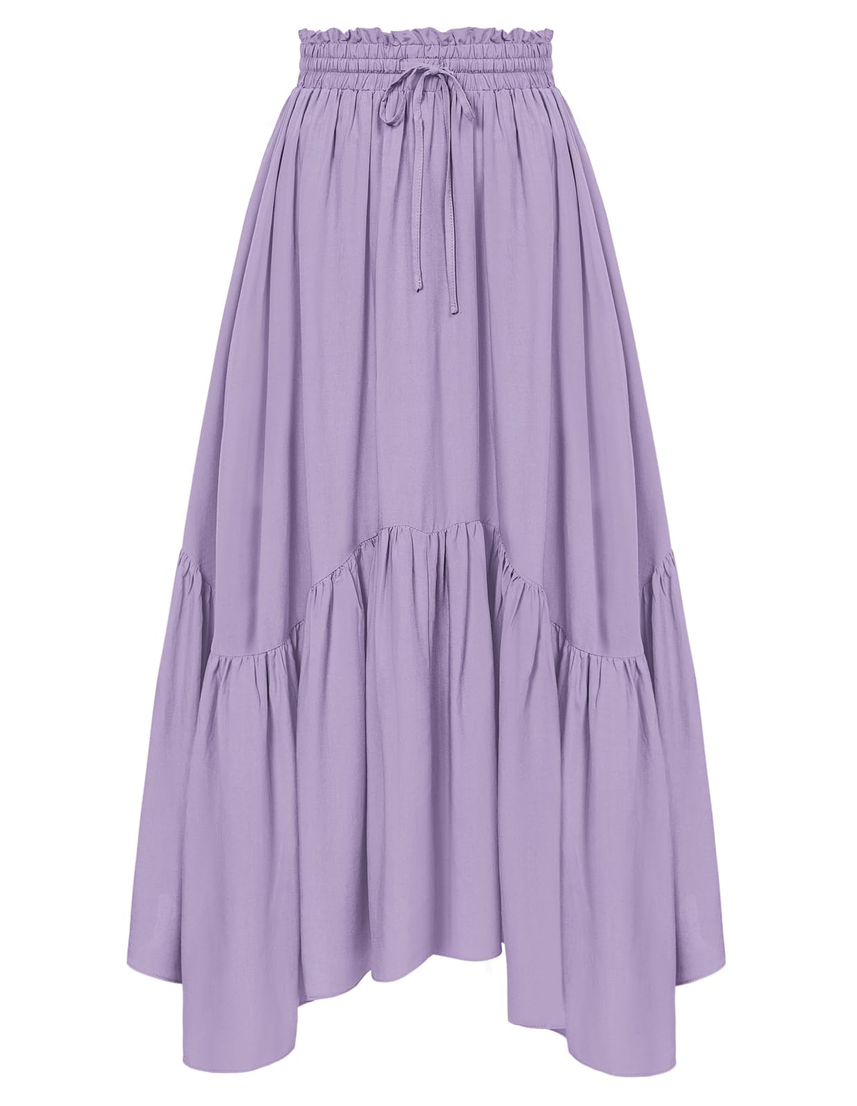 Scarlet Darkness Maxi Skirts for Women High Waist Renaissance Skirt Long Skirt with Pockets