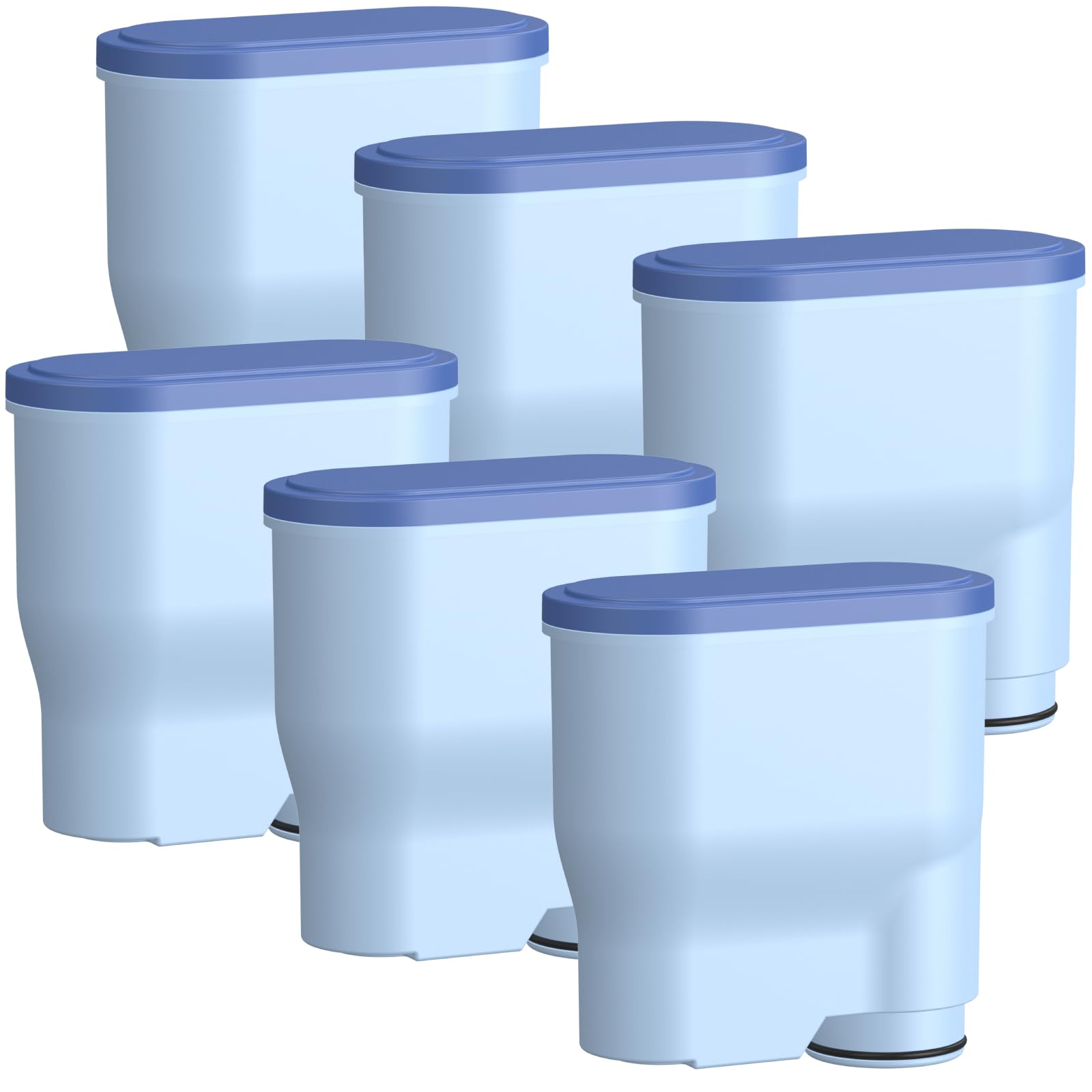 GLACIER FRESH (6 Stück) Wasserfilter Ersatz für Philips AquaClean CA6903