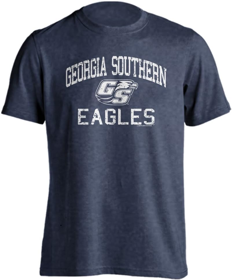 Sport Your Gear NCAA Officially Licensed Distressed Retro Short Sleeve T-Shirt Game Day Tee Spirit Wear Fan Gear Apparel
