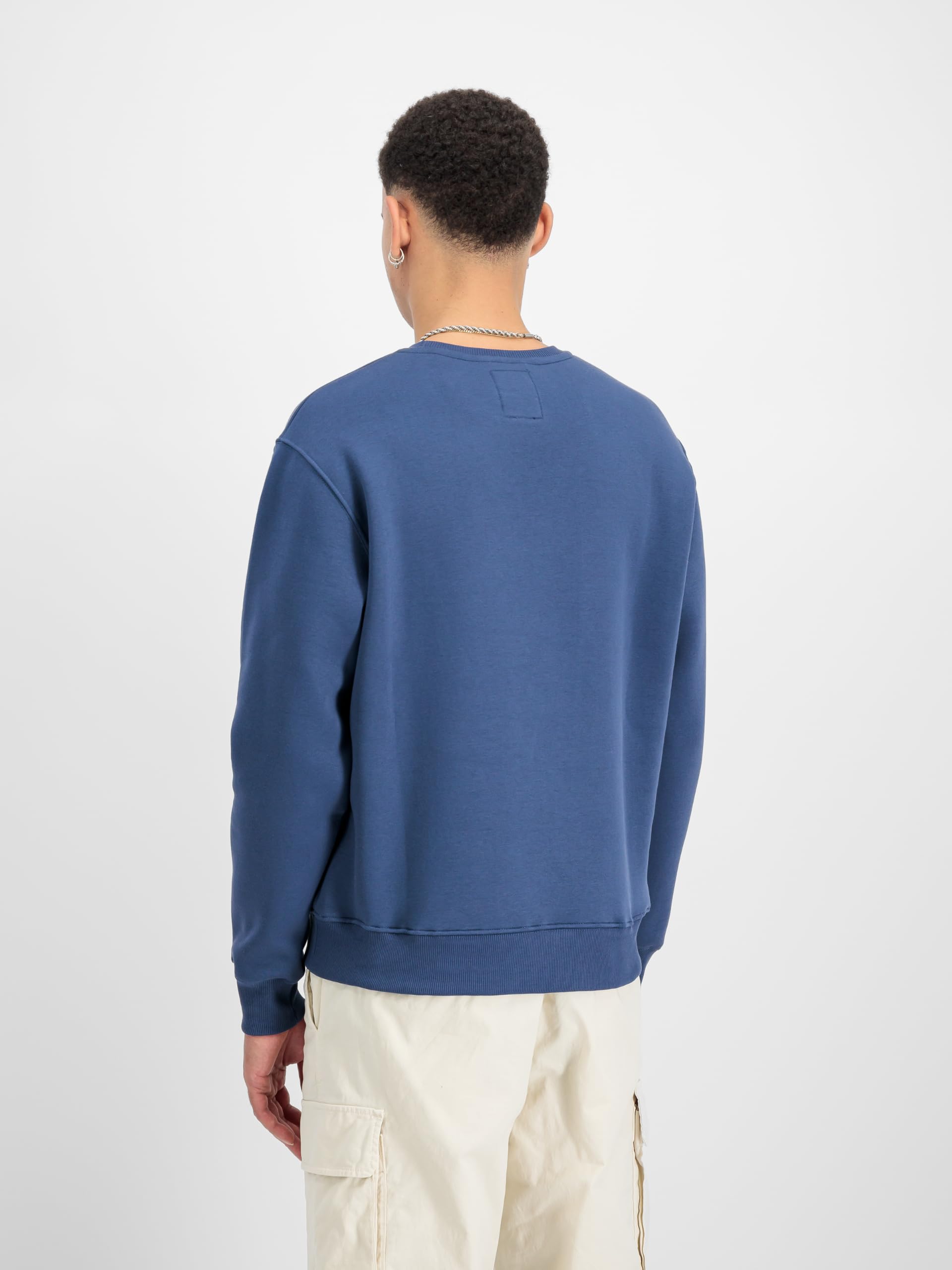 Alpha Industries Herren Basic Sweater Sweatshirt – Bild 4