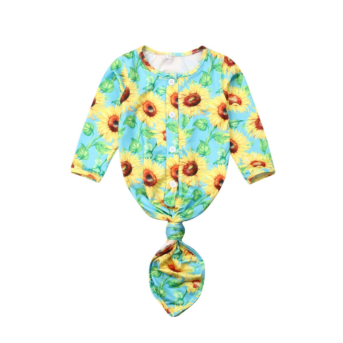 Newborn Baby Clothes Infant Blanket Long Sleeve Floral Suit Pink