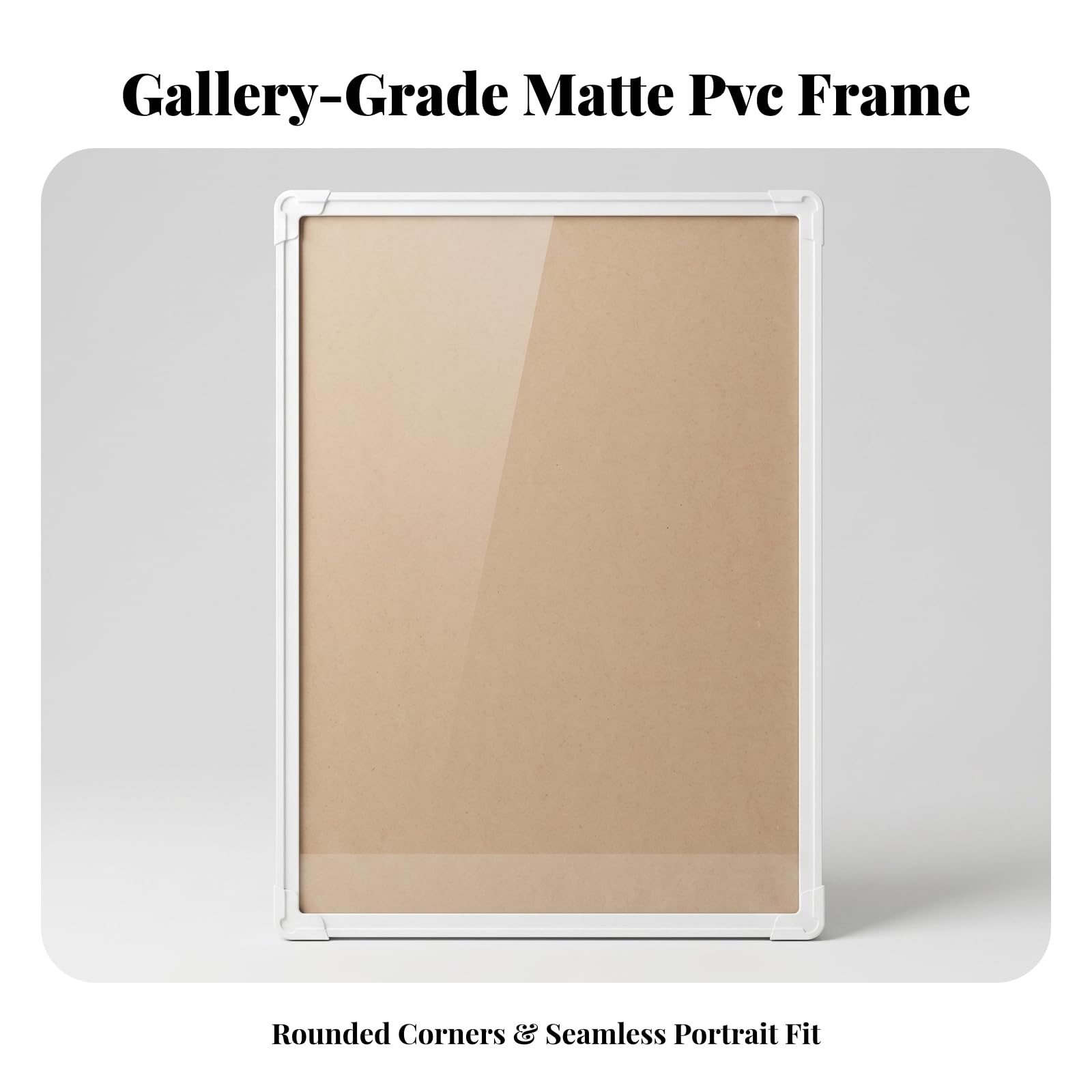 Cadre pour Puzzle Rectangulaire, 70 × 50 Cm, Blanc
