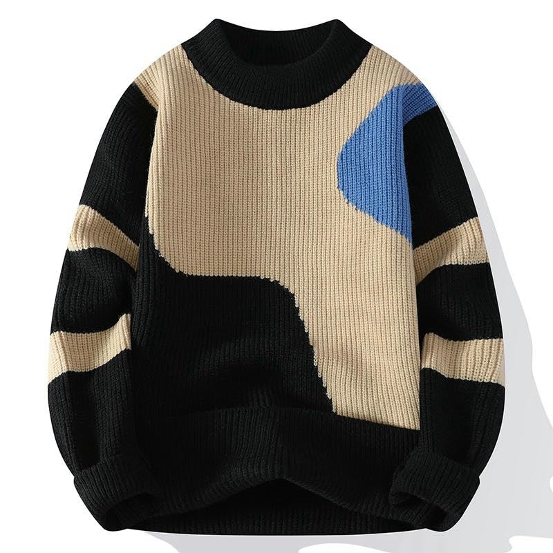 Pull décontracté à col rond pour homme aux finitions premium - 6