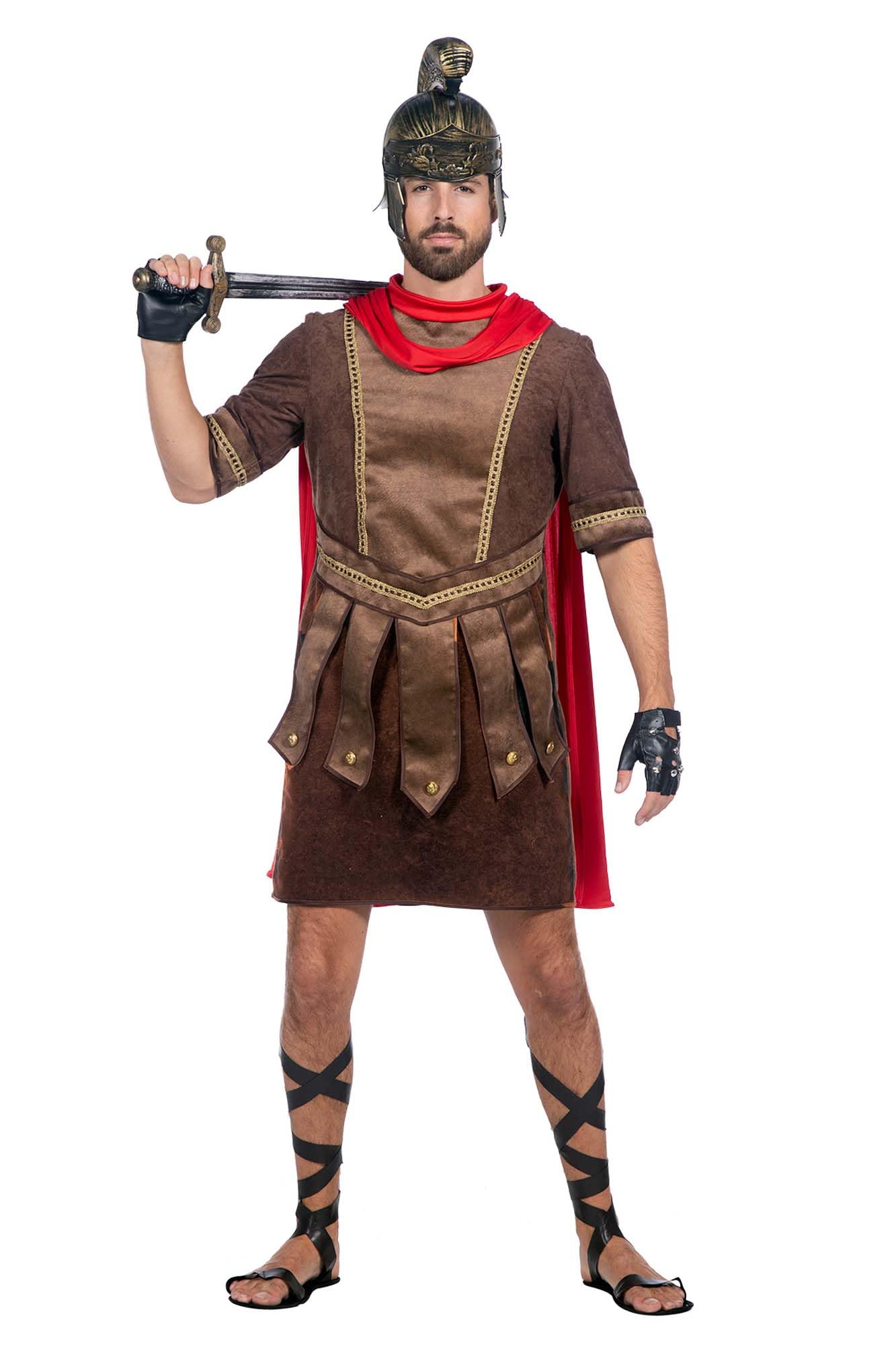 WILBERS & WILBERS 5459-XXL Römisches Luxus Kostüm Roman Luxury Costume, Brown/Red, XXL