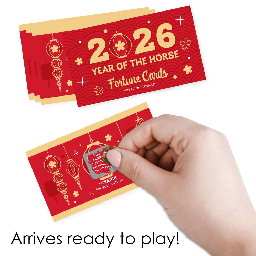 Amazon.com: Big Dot of Happiness Lunar New Year - 2026 Year of The