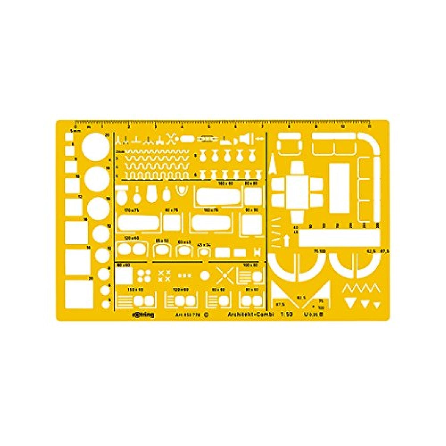 Throttling Rotring Template Architecture Combination (Japan Import)