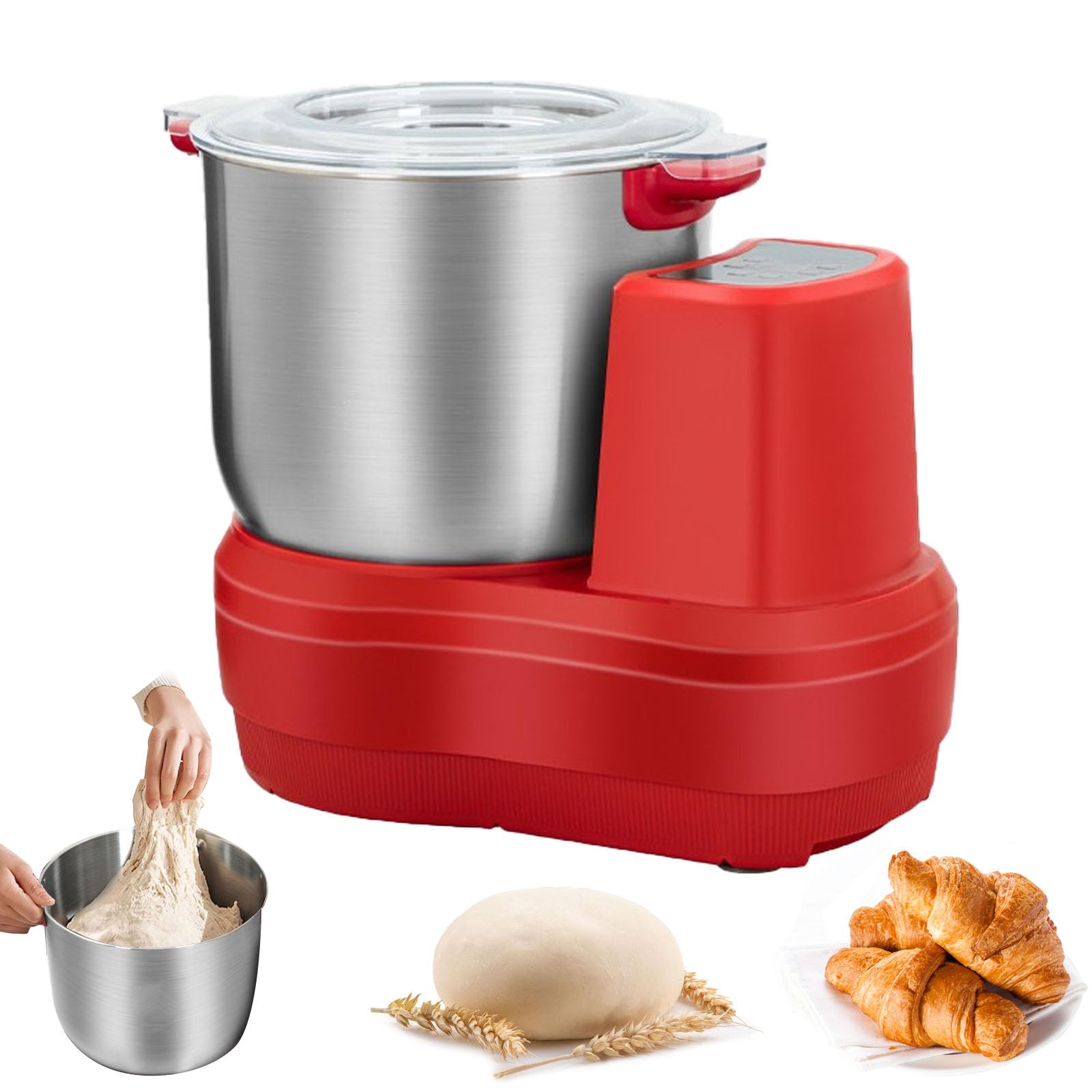 Robot pâtissier électrique 200W de 10L avec cuve de fermentation