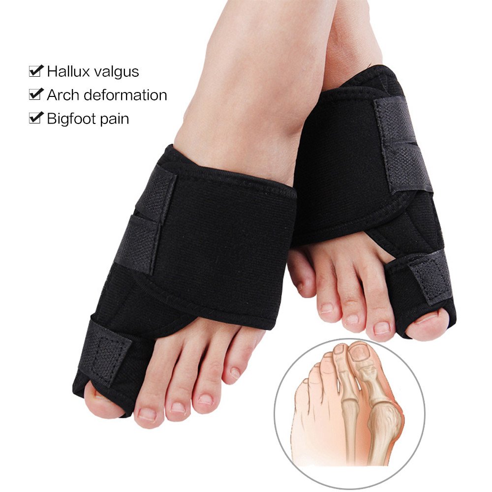 Pedimend alluce valgo correttore | alluce valgo alluce valgo con regolabile gancio e anello toe Straighteners | Ideale per alluce valgo correzione notturna e martello da piede sollievo dal dolore