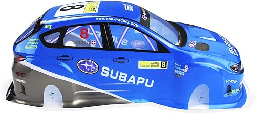 Miniatura 2 de Manrock 110 Escala RC Pintado Drift Racing Touring Onroad Carrocería Coche Shell Sti X Azul